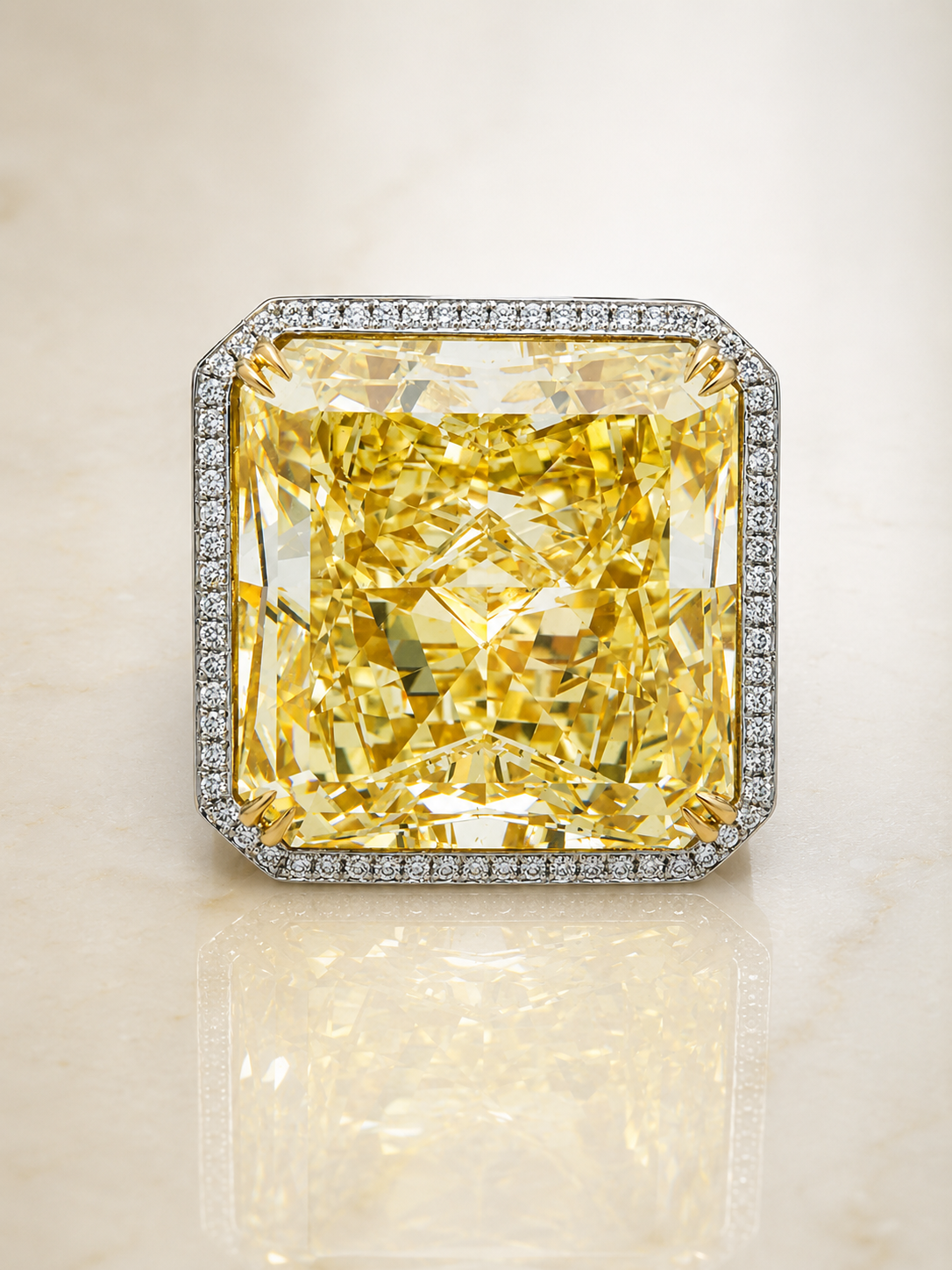 Fancy Yellow Diamond Ring