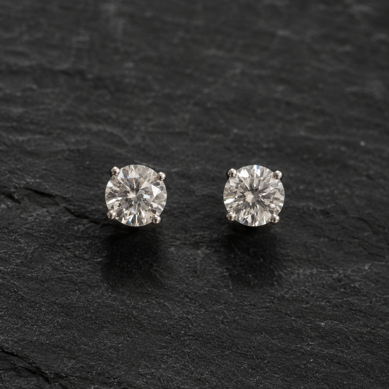 Lab Grown Diamond Stud Earrings